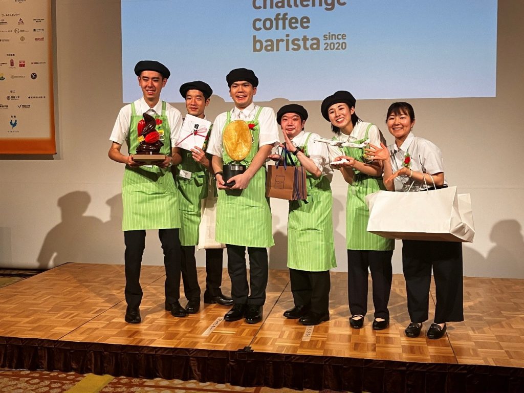 大会に出場した当社社員6名