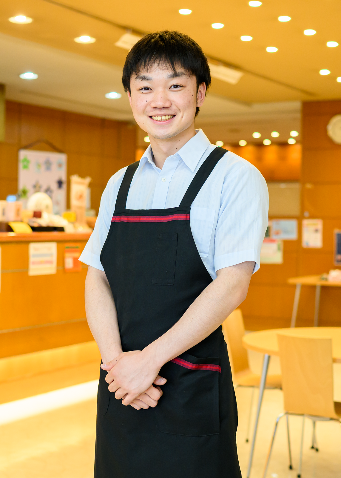 インタビュー・市東 隼人の写真です。