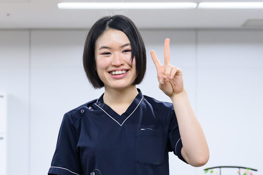 JALで働く社員の写真です。